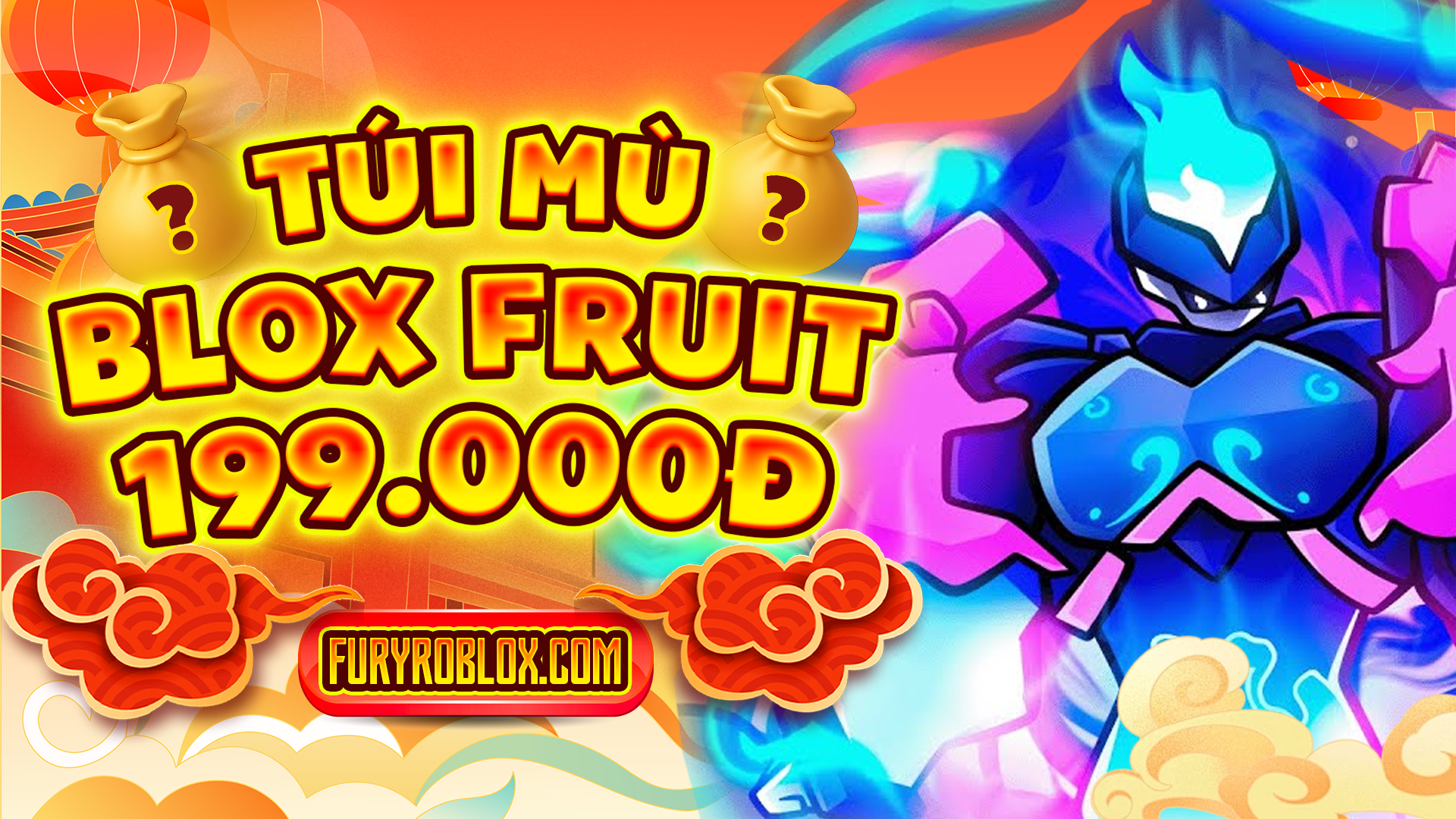 Túi Mù Blox Fruit 199k