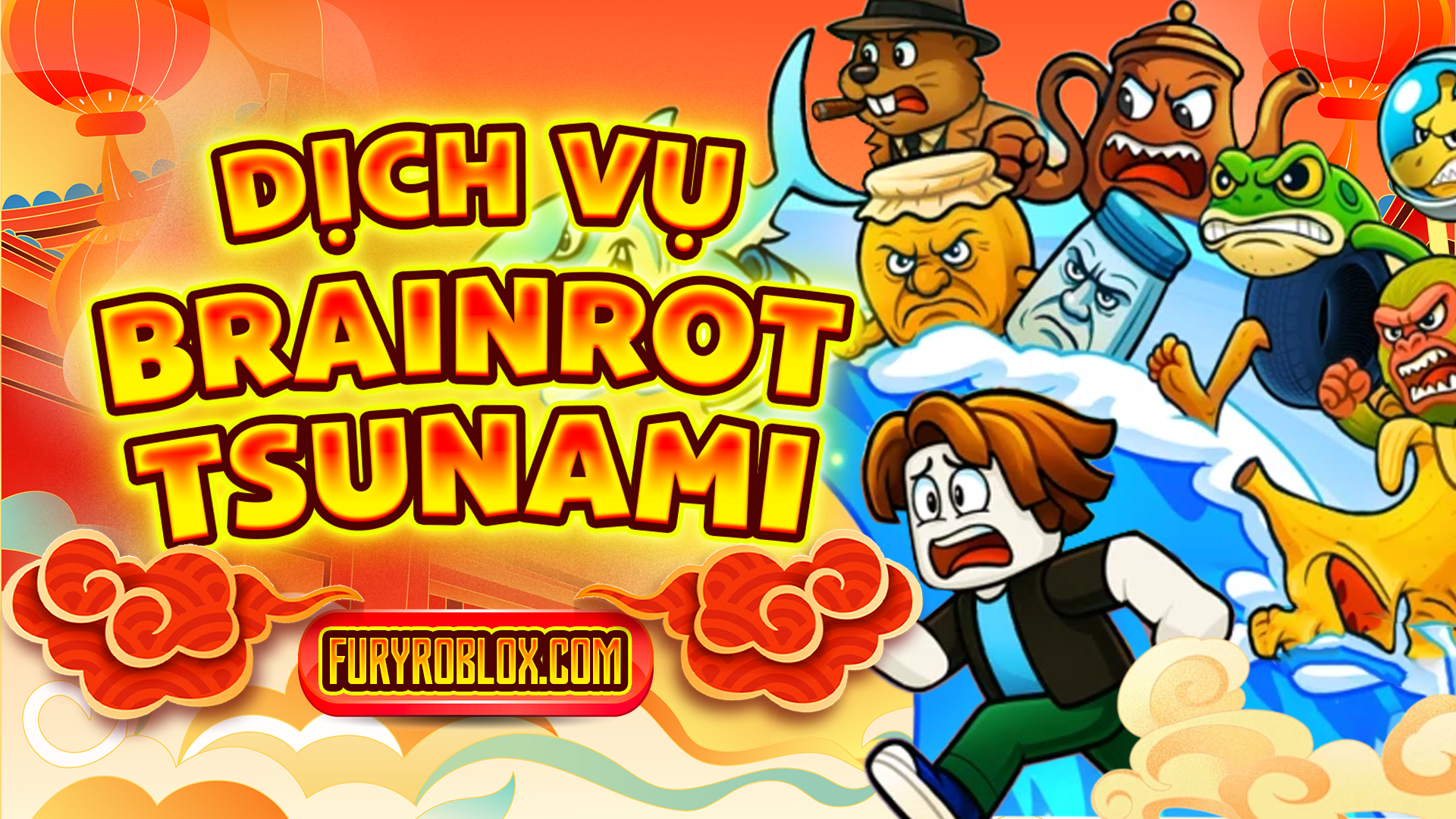 Escape Tsunami For Brainrots!